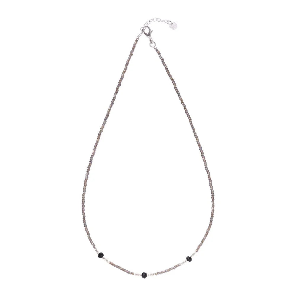 Brightly Black Onyx Ketting