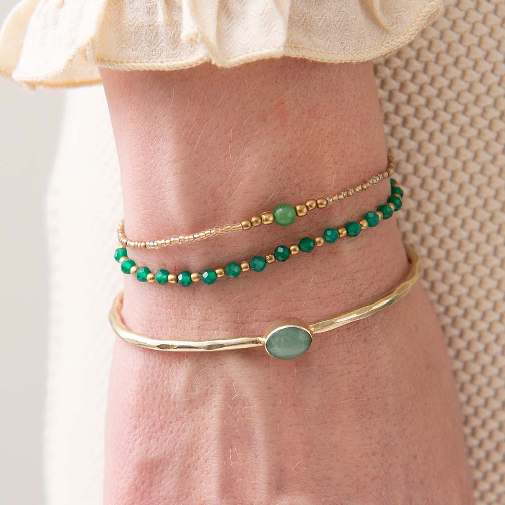 Iris Aventurine Armband
