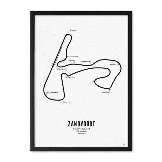 Circuit Zandvoort Poster