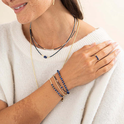 Feel Lapis Lazuli Necklace/Bracelet