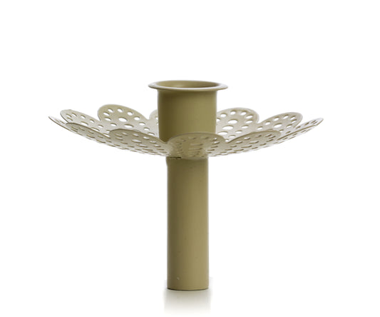 Bottle Candlestick Taupe