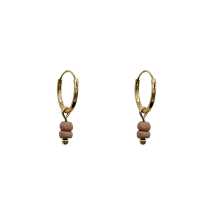 Clay Beads Pair of Earrings