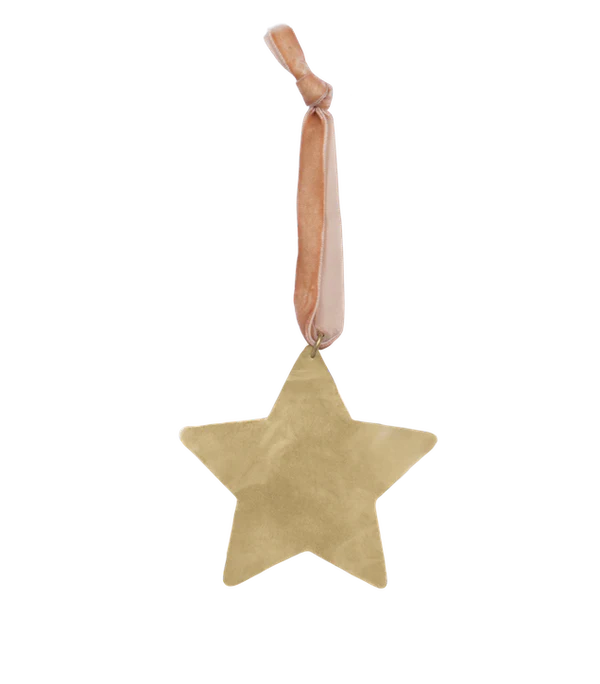 Wanddeco Brass Star