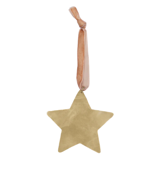 Wanddeco Brass Star