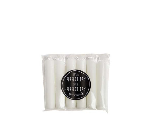 Short Candles White