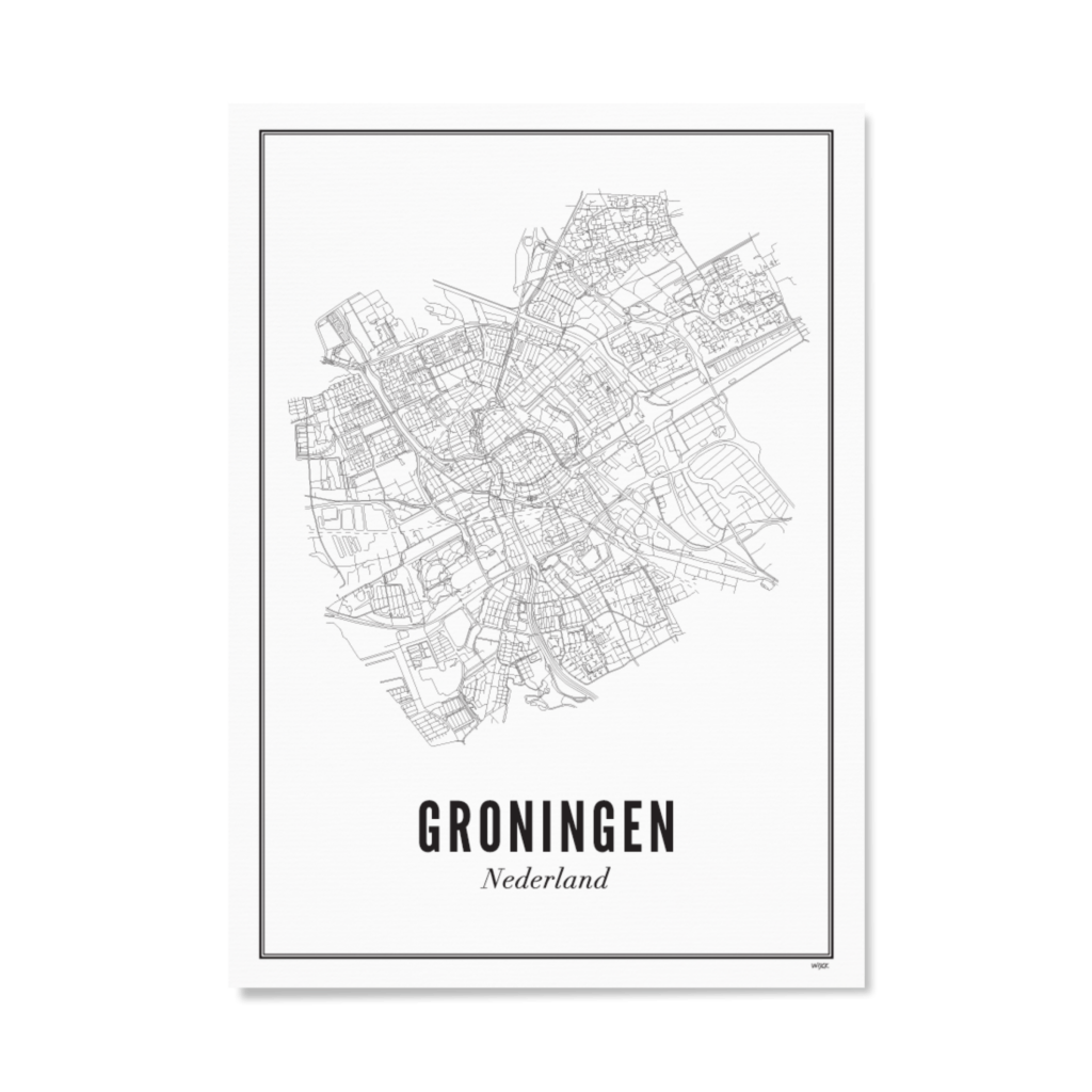 Groningen City Poster