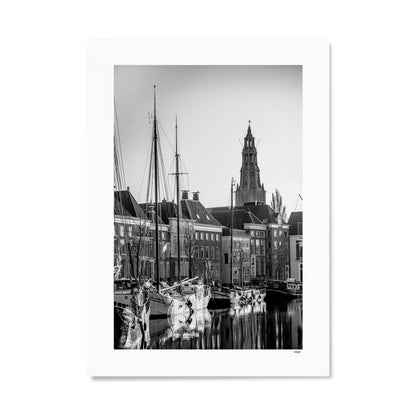 Groningen Hoge der A Foto-Poster