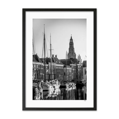 Groningen Hoge der A Foto-Poster